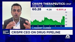 CRISPR Therapeutics CEO talks winning FDA approval for sickle cell anemia treatment [upl. by Calia]