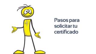 TUTORIAL SOLICITUD CERTIFICACIONES [upl. by Shelby532]