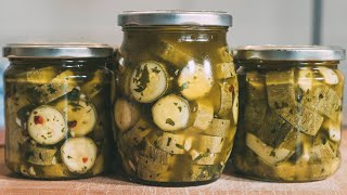 Zucchine sott’olio fatte in casa – La ricetta antichissima della nonna pugliese [upl. by Blaze]