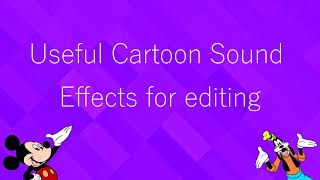 100 Cartoon Sound Effects for Editing [upl. by Haron]