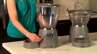 Petmate Programmable Portion Right Feeder  product demo [upl. by Ranite458]