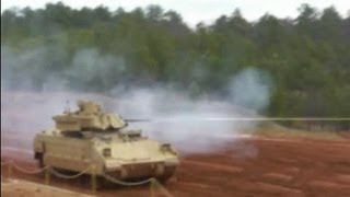 Rapid Fire 25mm Bradley American Firepower [upl. by Anerb]