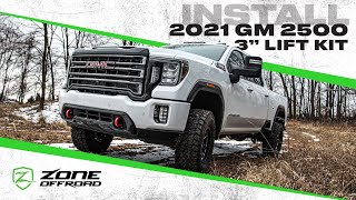 2020 GM 2500  3quot Lift Kit  How To Install [upl. by Hartmann188]