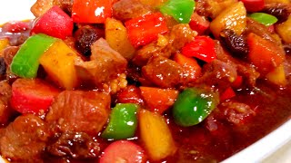 PORK MENUDO SPECIAL RECIPE FOR FIESTA AND ALL OCCASIONS [upl. by Annerb]