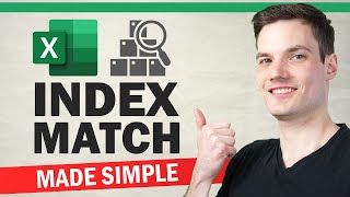 INDEX MATCH Excel Tutorial [upl. by Soirtimid]