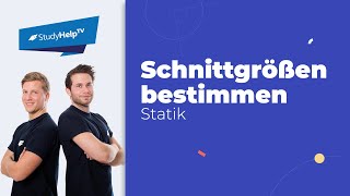 Schnittgrößen berechnen  3 Bereiche Technische Mechanik  StudyHelp [upl. by Selie]