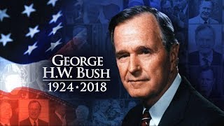 George H Bush has died at 94 [upl. by Arihay]