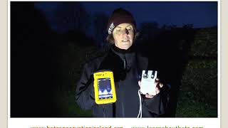 Listening to Pipistrelle Bats Using Bat Detectors [upl. by Remus]