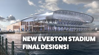 FLYTHROUGH OF NEW EVERTON STADIUM AT BRAMLEYMOORE DOCK [upl. by Sexela269]