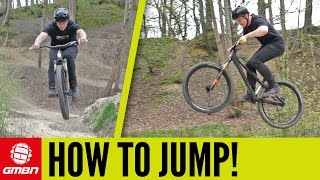 How To Jump A Mountain Bike [upl. by Atnuahc]