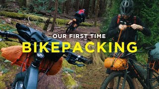 Our First Time Bikepacking [upl. by Haimehen]