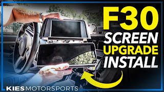 How to install an Upgraded 88quot Screen in your F30 F32 F3x BMW BimmerTech’s all new VividScreen [upl. by Dumah440]