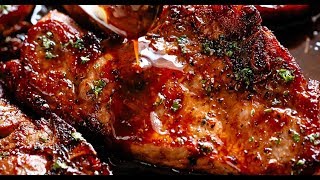 Honey Garlic Pork Chops [upl. by Gnaw]