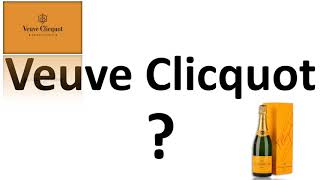 How to say Veuve Clicquot CORRECTLY French Champagne Pronunciation [upl. by Aisereht]