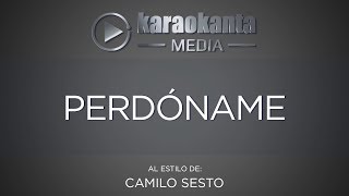 Karaokanta  Camilo Sesto  Perdóname [upl. by Filemon801]