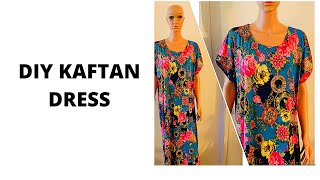 HOW TO MAKE A KAFTAN DRESS Kaftan Series [upl. by Niko]