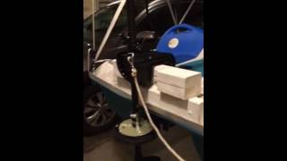 How to install a trolling motor to a paddle boat [upl. by Whetstone]