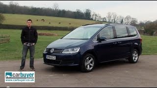 Volkswagen Sharan MPV review  CarBuyer [upl. by Ltihcox]