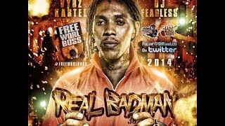 Vybz Kartel Mix  Real Badman DJ FearLess [upl. by Urbano]