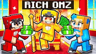 Omz Becomes RICH in Minecraft [upl. by Hirz]