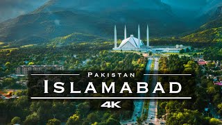 Islamabad Pakistan 🇵🇰  by drone 4K [upl. by Ynahpets]