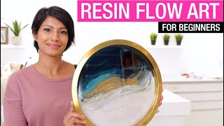 Resin Flow Art For Beginners  Your Resin Art Guide [upl. by Clava]