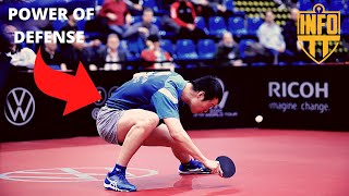 TABLE TENNIS  BEST OF DEFENSE VERSUS 2 [upl. by Ennairej]