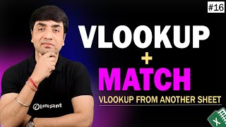 VLOOKUP with MATCH Function in Excel  How to use MATCH Formula with VLOOKUP in Excel  2D LOOKUP [upl. by Adnanref131]