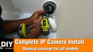 How to install a IP camera [upl. by Aili]