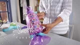 Giftology How to Wrap a Gift CandyStyle [upl. by Aerdnac]