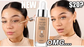 NEW LOreal True Match Hyaluronic Tinted Serum Review…Is it worth it  Blissfulbrii [upl. by Hamel]