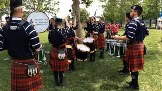 quotWingsquot on Bagpipes and Drums [upl. by Marquet]