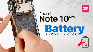 Xiaomi Redmi Note 10 Pro Battery Replacement BN53 [upl. by Luas]