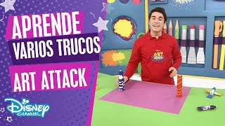 Art Attack Caleidoscopio  Disney Channel Oficial [upl. by Amlet98]