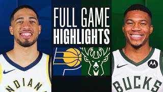 PACERS at BUCKS  FULL GAME HIGHLIGHTS  January 1 2024 [upl. by Nythsa333]