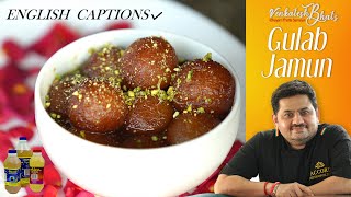 Venkatesh Bhat makes Gulab Jamun  recipe in Tamil  GULAB JAMUN  how to make gulab jamun with kova [upl. by Animas]