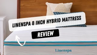 🛏️ Linenspa 8 Inch Hybrid Mattress Review  Best Budget Mattress 2025 [upl. by Feodora]