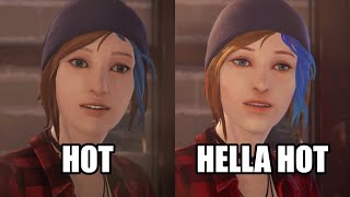 Life is Strange Remastered BATHROOM SCENE COMPARISON [upl. by Aryad]