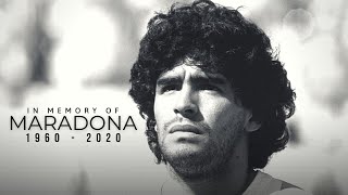 Tribute to DIEGO MARADONA  Legendary Highlight Moments [upl. by Asalocin]