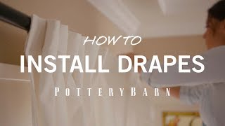 How to Install Drapes [upl. by Rigdon]