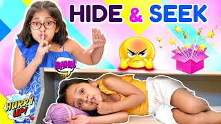 HIDE amp SEEK Game CHALLENGE  ToyStars [upl. by Aronson517]