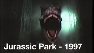 Jurassic Park The Ride  1997  Universal Studios Hollywood [upl. by Notnilk]