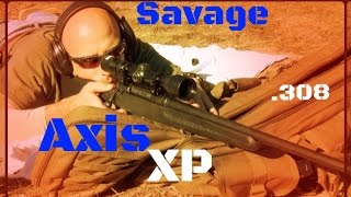 Savage Axis XP 308 Budget Rifle Test And Review HD [upl. by Atiuqehs]