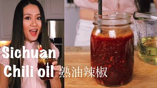 Authentic Sichuan Chili oil 熟油辣椒 [upl. by Leemaj]