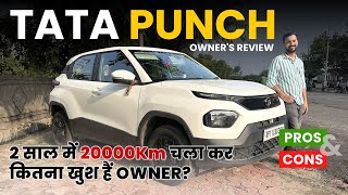 Tata Punch Adventure Ownership Review  Petrol  Performance  Mileage [upl. by Edylc]