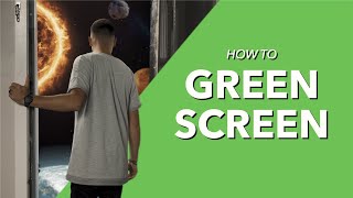 How to Green Screen 6 Easy Steps [upl. by Annahc911]