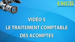 COURS COMPTABILITEles Acomptes Ecole ENCG Formation5 [upl. by Ulphiah]