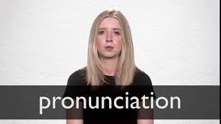 How to pronounce PRONUNCIATION in British English [upl. by Ariajay]