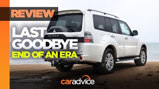 2019 Mitsubishi Pajero Shogun review Farewelling a hero  CarAdvice Drive [upl. by Mitran403]