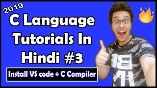 Install amp Configure VS Code With C Compiler C Tutorial In Hindi 3 [upl. by Weisman]